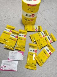 MEN VI SINH LACTO-FIT GOLD cho cả gia đình, bán chạy số 1 HÀN QUỐC, hộp 80 gói