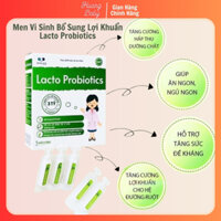 Men vi sinh Lacto Probiotics - 3 tỉ lợi khuẩn