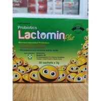 Men vi sinh  Lactomin plus- bổ sung lợi khuẩn giảm rối loạn tiêu hoá tiêu chảy, phân sống, dùng kháng sinh dài ngày