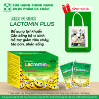 Men Vi Sinh LACTOMIN PLUS (Hàn Quốc, Gói Bột) - Giảm Tiêu Chảy, Táo Bón, Cân Bằng Hệ Vi Sinh Đường Ruột