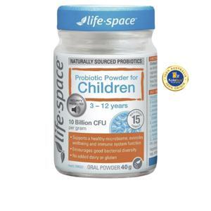 Men vi sinh Life Space Men Probiotic Powder trẻ 6 tháng 40g