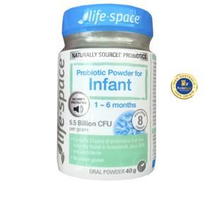 Men vi sinh Life Space Men Probiotic Powder trẻ 6 tháng 40g