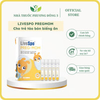 Men vi sinh LiveSpo Pregmom lợi khuẩn cho bé Táo bón, Biếng ăn, Rối loạn tiêu hóa (5ml/ống)