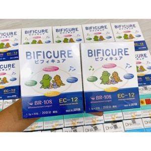 Men vi sinh nhật bản Bificure - hỗ trợ điều trị táo bón viêm đại tràng