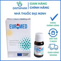 Men Vi Sinh Nhỏ Giọt Euromed Lọ 10ml – Men Vi Sinh Nhỏ Giọt Cho Trẻ Sơ Sinh