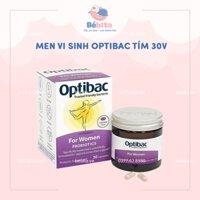 MEN VI SINH OPTIBAC TÍM 30V