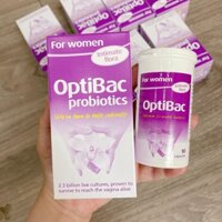 Men Vi Sinh Optibac Tím 90 Viên - GIẢM VIÊM NHIỄM, VIÊM ĐƯỜNG TIẾT NIỆU UK