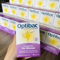 MEN VI SINH OPTIBAC TÍM CHO PHỤ NỮ
