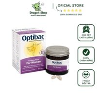 Men Vi Sinh Optibac Tím Giảm Viem Phu Khoa Cho Phu Nữ Và Mẹ Bầu - 30 Viên