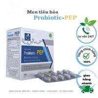 men vi sinh probiotic -PEP - hỗ trợ duy trì hệ vi sinh đường ruột,giảm loạn khuẩn.Hộp 10vỉ x10 viên