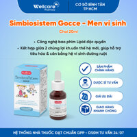 Men vi sinh Simbiosistem Gocce [Chính hãng] - Chai 10ml hỗ trợ rối loạn tiêu hóa, tiêu chảy cho bé
