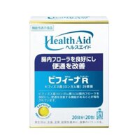 Men vi sinh sống BIFINA NHẬT BẢN, loại R hộp 20 gói hỗ trợ tiêu hóa cho trẻ em, người lớn, bà bầu, táo bón, tiêu chảy