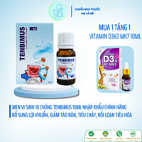 Men vi sinh Tenbimus, Men 10 chủng Châu Âu, Men vi sinh cho trẻ sơ sinh, Men tăng đề kháng - Lọ 10ml - Baby Mom Health