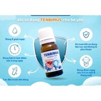 Men vi sinh Tenbimus, Men 10 chủng Châu Âu, Men tiêu hóa cho trẻ sơ sinh, trẻ em, Men giúp tăng đề kháng - Lọ 10ml