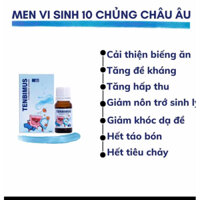 Men vi sinh Tenbimus - Men 10 chủng Châu Âu, Men tiêu hóa cho trẻ sơ sinh, trẻ em, Men giúp tăng đề kháng