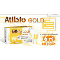 Men vi sinh thế hệ mới Atibo GOLD cho bé chứa 6 tỷ Bào tử lợi khuẩn mỹ- Dành cho trẻ biếng ăn, chậm lớn, táo bón