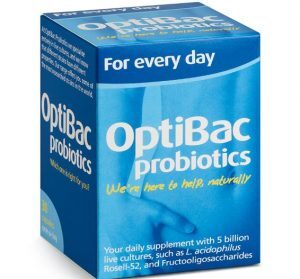 Men vi sinh trị táo bón Optibac Probiotics 30 gói