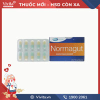 Men vi sinh trị tiêu chảy Normagut | Hộp 30 viên