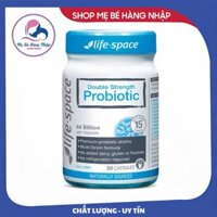 Men vi sinh Úc Life Space 64 tỷ lợi khuẩn Double Strength Probiotic 30 viên