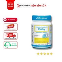 Men vi sinh Úc Life Space Baby 0-3Y