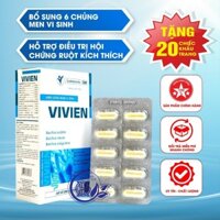 Men vi sinh vivien, men tiêu hoá, bổ sung lợi khuẩn, tiêu chảy, đầy hơi, hội chứng ruột kích thích