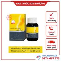 Men Wellforce probiotics Nose Sinus AAP 1 Lọ 30v Medimap