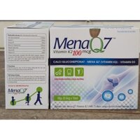 MenaQ7 Vitamin K2 100mcg, Vitamin D3, Canxy - Phát triển chiều cao cho trẻ và sức khỏe xương cho người lớn
