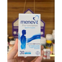 Menevit 30 viên  - viên uống bổ sung hỗ trợ sức khỏe sinh sản nam giới