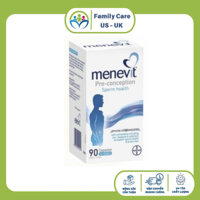 Menevit 90 viên giúp cải thiện và nâng cao chất lượng tinh trùng - hàng Úc chính hãng