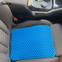 Meng NI Đệm ngồi mùa hè mát mẻ đệm tổ ong thoáng khí mạng gel đệm ghế cảm giác nước lạnh ít vận động không mệt mỏi đệm ghế ô tô