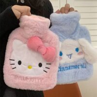 Meng NI Phim hoạt hình dễ thương Yugui chó HelloKitty túi nước nóng Làm đầy nước miếng đệm sưởi ấm mùa đông bảo vệ lạnh Túi nước ấm sang trọng