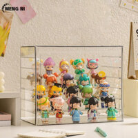 Meng NI POP MART trưng bày hộp mù Kệ Acrylic chống bụi hình tủ lưu trữ LEGO Stand