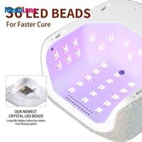 Menolana Đèn Móng Tay Màn Hình LED Chuyên Nghiệp 36 Hạt LED Gel Đèn Móng Tay Máy Sấy Móng Tay Cho Salon DIY Móng Tay Kỹ Thuật Viên Móng Chân