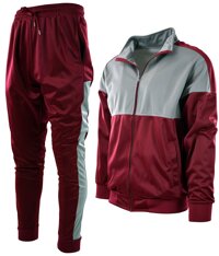 Mens Athletic 2 Piece Tracksuit Set