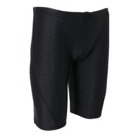 Mens Boys Swimmers Swimming Swim Trunks Boxer Shorts Pants L Black - 4XL, 4XL