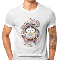 Men's large t-shirt nam quần áo 100 cotton majimas hanya graphic tshirts yakuza kiwami kazuma kiryu yumi game sleeve