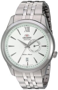 Men's 'Magnate' Japanese Automatic Stainless Steel Dress Watch, Color:Silver-Toned (Model: FES00003W0)