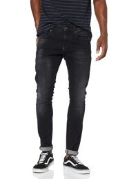 Men's Revend Skinny Jeans, Black, 36W x 32L