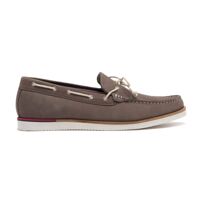 Men's Shoe Tahoma Casual Lightweight Suede Boat Shoe. Fun and Versatile Slip-On Shoe with a Breathable Lining, Contrasted Lacing and Welt, and ...