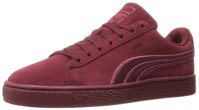 Men's Suede Classic Badge Sneaker,Lapis Blue-Puma Black,9 M US