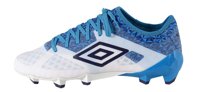 Men's Velocita III Pro Firm Ground Soccer Shoes, White/Astral Aural/Diva Blue