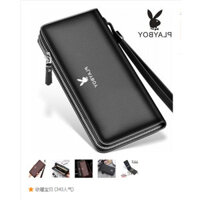 men's wallets Women's wallets wallets long wallets Nam Phong Cách Mới Ví Playboy Dây Kéo Dài Ví Độc Đáo Thanh Niên Túi Ly Hợp Nữ Da Mềm Sinh Viên Túi Điện Thoại Di Động
