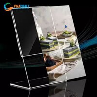 Menu mica A5 Chữ L