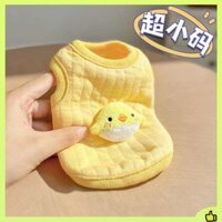 Mèo Con Quần Áo Chó Con Nhỏ Teddy Puppy Cơ Thể Nhỏ Teacup Chó Sữa Chó Mèo 1 Cái 2 Tháng Mèo Con Mùa Xuân Mùa Hè Vest