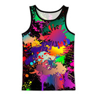 Mèo Sư Tử Sói Tank Top 3D In Hình Người / Nữ Thời Trang Chiến Dịch Áo Vest Trẻ Em Cổ Tròn Áo Vest Mùa Hè Quá Khổ Tập Gym Quần Áo Nam