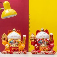 Mèo thần tài hoàng đế cao 29cm