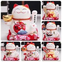 Mèo thần tài may mắn 16cm vẫy tay( kèm sạc )