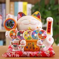 Mèo thần tài Nhật Bản may mắn 25cm MTT99