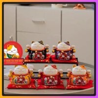 Mèo thần tài phú quý,Mèo thần tài may mắn kiêm hũ tiết kiệm