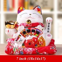 Mèo Thần Tài Sanh Ý Hưng Long Nguyên Bảo (7inch) – TT4906